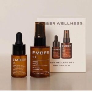 Ember Wellness Rose Otto Hydrosol Spray & Facial Oil Set Jilly Box Winter 2025